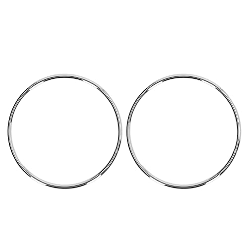 Sorandy Purse Handle Replacements - Round Shape Metal Handles for Luggage, Shoulder Bag, Beach Bag, Handbag DIY Accessories (#3) - 2Pcs