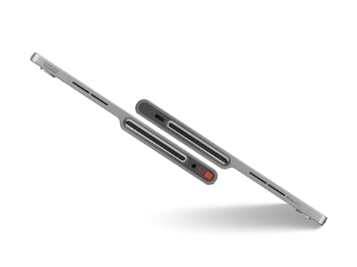 Lenovo Tab Plus with Sleeve, 11.5" 2K 90Hz Touch Display, MediaTek Helio G99 2.2GHz, 8GB RAM, 256GB Storage, Octa JBL Hi-Fi Speakers, Screen Share, Speaker Mode, A14, Luna Grey [ZADX0108AE]