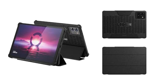 Lenovo Legion Tab 8.8" 2.5K upto 900Nits 165Hz Display  Folio Case and Glass Film with Snapdragon(r) 8 Gen 3, 12GB RAM, 256GB Storage,Adreno GPU,Dual USB-C, Android 14,Eclipse Black [ZAEF0016AE]
