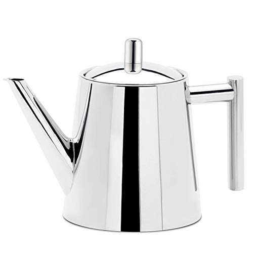 Easyworkz Stainless Steel Teapot with Removeable Infuser 800 ml Stovetop Tea Maker for Fruit Herbal and Infusion Tea