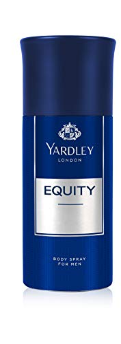 YARDLEY London Equity Perfumed Gift Set - Fresh Inviting Fragrance, All-Day Long - Eau De Toilette 100 ml + Body Spray 150 ml
