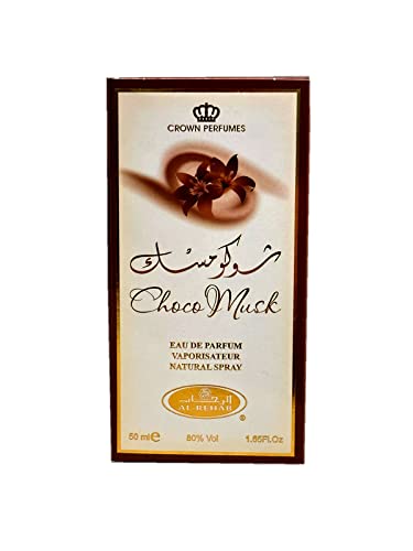 Al-Rehab Choco Musk - Eau De Spray Perfume (50 ml/1.65 fl. oz)