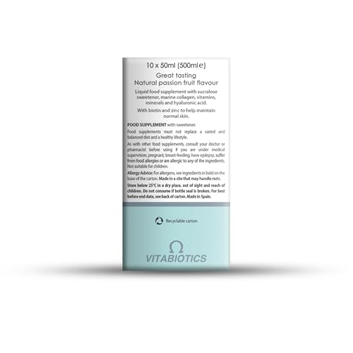 Perfectil Vitabiotics Platinum Collagen Skin Drinks, 10 X 50 Ml