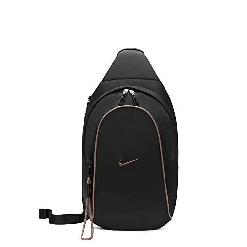 Nike Nsw Essentials Sling Bag Waist Packs For Unisex Black/Black/(Ironstone) One Size