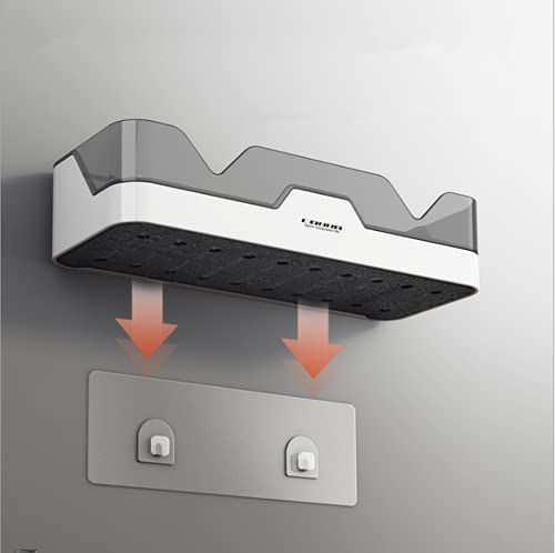 U HOOME Shower shelf Separable Bathroom Shelves Wall Mounted,shower caddy basket Storage Organizer,Adhesive Wall Shelf No Drill