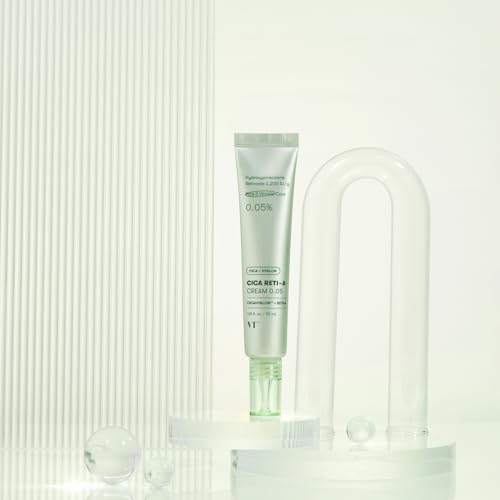 VT COSMETICS Cica Reti-A Retinol Essence 0.1 | Skin Balancing Essence For Sensitive Skin 1.01 fl oz (50ml)