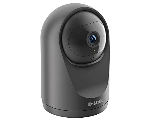 D-Link Compact Full Hd Pan & Tilt Wi-Fi Camera, Auto Motion Tracking Works With Google Assistant And Alexa, Black Dcs-6500Lh