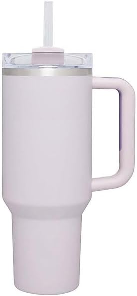Quencher H2.0 Flowstate Tumbler Stainless Steel Vacuum Insulated Tumbler With Lid and Straw - For Water, Iced Tea, Coffee And More (BubbleGum)