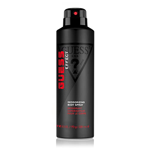 GUESS Effect Grooming Men/Homme Eau de Toilette 2 Piece Gift Set - Cologne Spray 3.4 Fl. Oz. & Deodorizing Body Spray 6.0 Oz.
