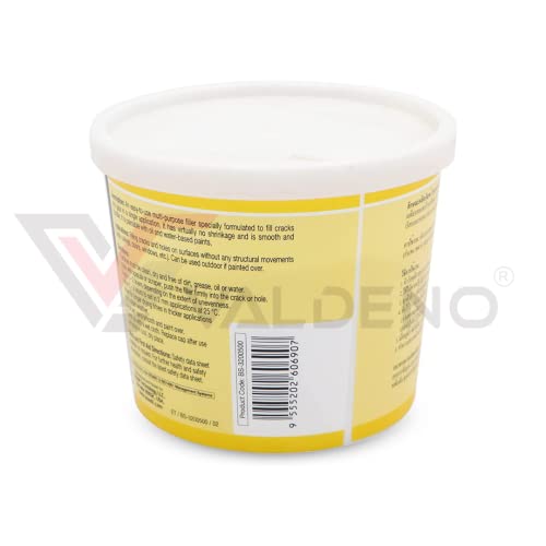 BOSSIL All-Purpose Putty, Putty Filler, Spackling for Drywall, Quick Drying, Designed for Interior and Exterior Home Use, Paintable, Permanent, Non-Shrinking, 500g