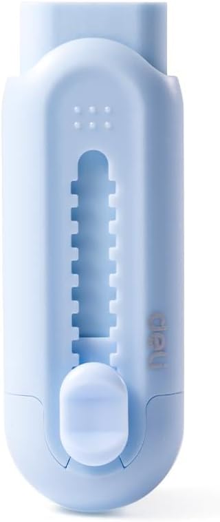 Deli VP400 Eraser - TPE+ABS, 77x28x21mm, Durable & Smooth Erasing (BLUE) - BLUE
