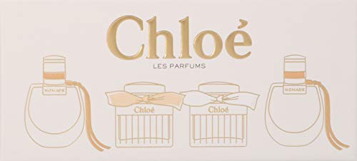 CHLOE Women's Nomade Eau De Parfum, 2 x 5 ml + Eau De Toilette Perfume, 5 ml + Eau De Parfum, 5 ml Mini Set, CHLBLW004