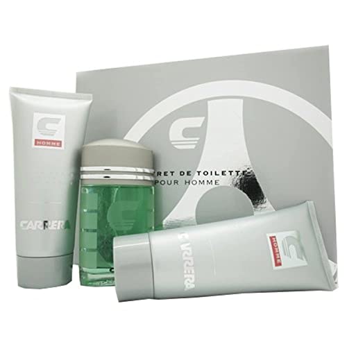 Muelhens Carrera 100 ml EDT + 200 ml Shower Gel + 200 ml After Shave Balm 3 Piece Gift Set For Men