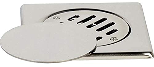 STAINLESS STEEL 15X15 BATHROOM SHOWER FLOOR DRAIN