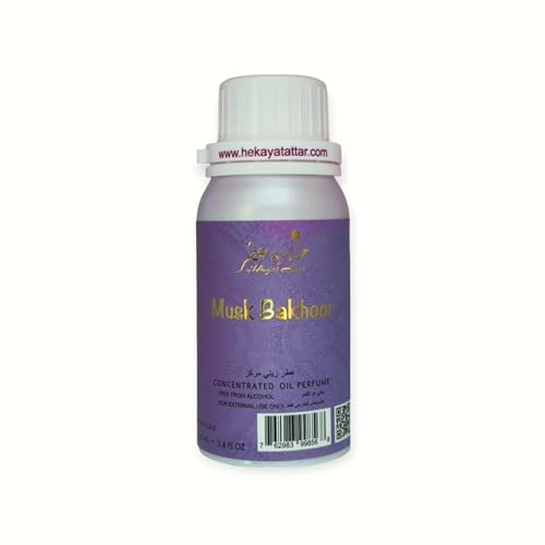 HEKAYAT ATTAR Musk Bakhoor 100 ml Concentrated Perfume Oil | Heritage Collection