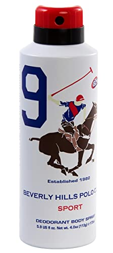 Beverly Hills Polo Club Sport No.9, Gift Set for Men EAU DE TOILETTE 50ml + Sport Deodorant 175ml