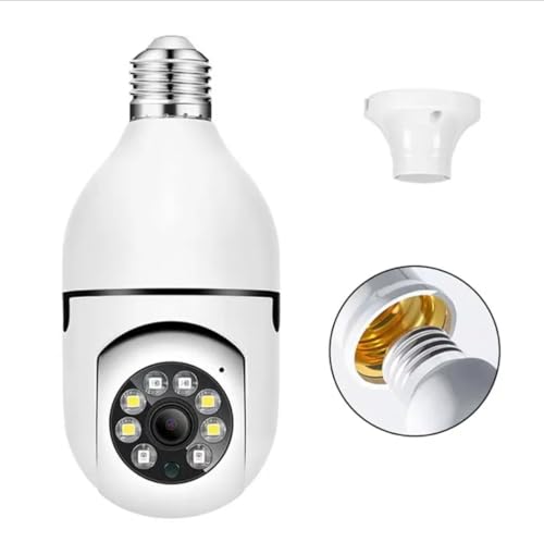WiFi Panorama Security Camera, 360-Degree Wide Angle View