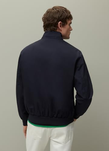 ovs Men Piombo Full-Zip, Solid Colour, Bomber Jacket