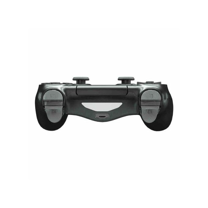 Wireless Gamepad Controller Compatible with PS4 Console/Pro/Slim and PC has 6 Axis motion sensor, Dual Vibration Motor, Audio Jack Black
