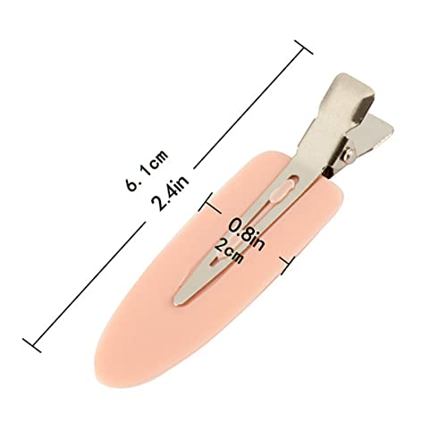 ECVV 20pcs No Bend Flat Hair Clips for Styling, Sleeping and Makeup - No Crease Hair Accessories