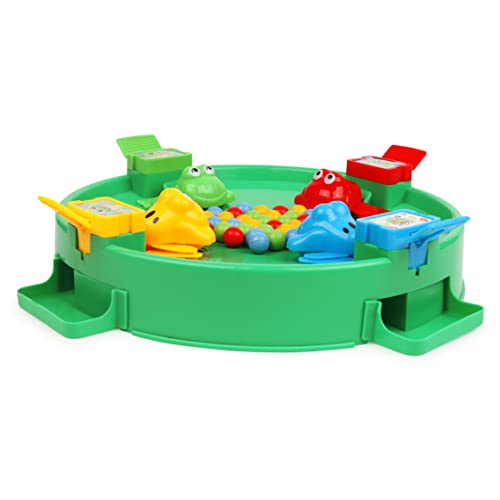 Toyzone Frog Eat Beans Game-4 Players-61038 | Eat The Beans | Hungry Frog Game for Kids | Multiplayer Games | Game for Players | Board Game