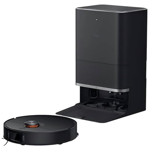 Xiaomi X20 Max Robot Vacuum and Mop, Self-Drying, Auto Mop Washing, 8000Pa Suction, Self-Emptying, Structured light and edge laser obstacle avoidance,Edge cleaning