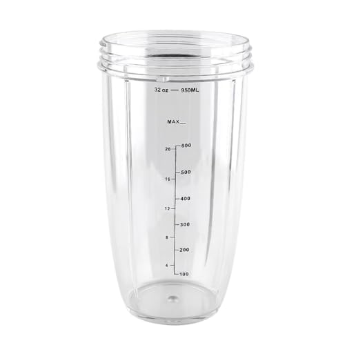 Anbige 32oz Cups for Nutribullet Replacement Parts for NutriBullet 600W and 900W (1 32oz cup)
