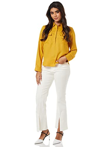 Amazon Brand - Symbol Women's Solid Regular Fit Top