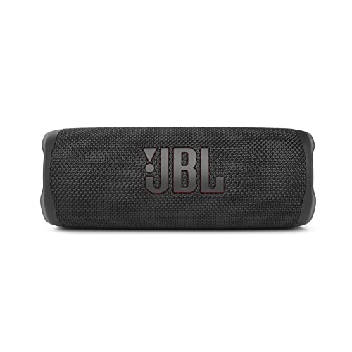 JBL Flip 6 Portable IP67 Waterproof Speaker with Bold Original Pro Sound, 2-Way Speaker, Powerful Sound and Deep Bass, 12 Hours Battery, Safe USB-C Charging Protection - Black, JBLFLIP6BLK