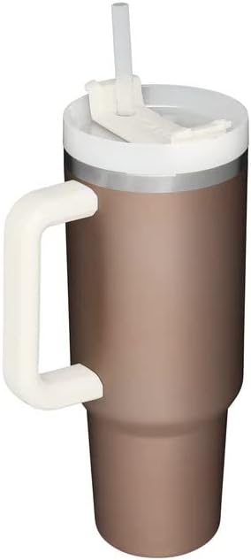 STANLEY Quencher H2.0 FlowState Stainless Steel Vacuum Insulated Tumbler with Lid and Straw for Water, Iced Tea or Coffee (PIne, 40 oz)