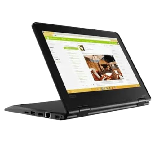 Lenovo Thinkpad Yoga 11e Laptop 11.6inch Touchscreen Convertible Ultrabook PC, Intel Quad Core Processor, 128GB Solid State Drive, 4GB DDR3 RAM, HD Webcam, LED, HDMI, Bluetooth, Windows 10 (Renewed)