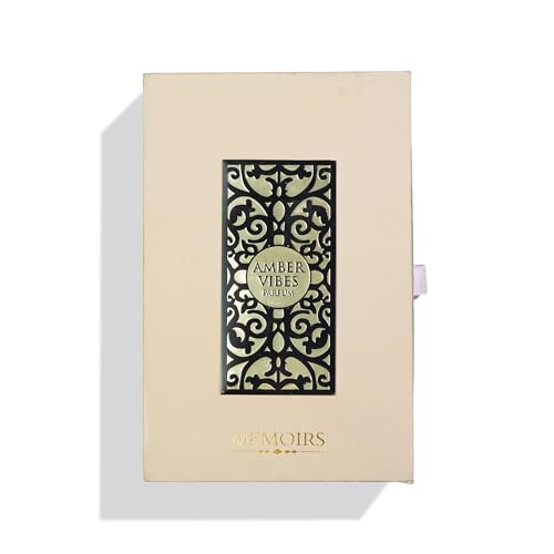 Memoirs By AMD Perfumes Amber Vibes Unisex Perfume - Classic Perfume for Men and Women - Long Lasting Men's & Women's Fragrances Eau de Parfum EDP 100ml