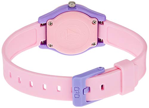 Q&Q Kid's White Dial Plastic Band Watch