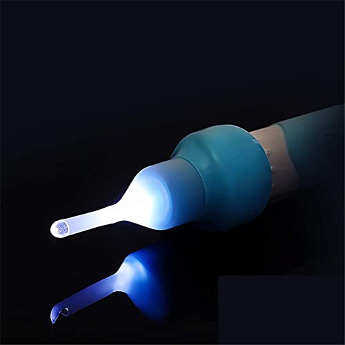 Tesla-Tech Automatic Vacuum Ear Cleaner Cordless Electric Smart Ear Wax Removal for Kids Adults Soft Prevent Ear Pick Easy Clean Tools Set with 2 Replacement Tips
