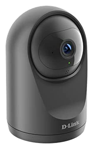 D-Link Compact Full Hd Pan & Tilt Wi-Fi Camera, Auto Motion Tracking Works With Google Assistant And Alexa, Black Dcs-6500Lh
