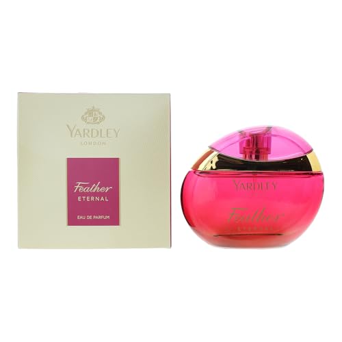 Yardley London Feather Eternal Eau De Parfum - 100ml Notes Of Rose Leaves, Red Berries, Magnolia, & Jasmine For Delicate Women