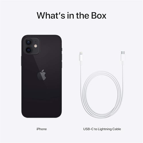 Apple iPhone 12 (128GB) - Black (Renewed)