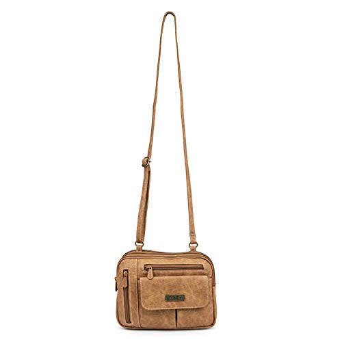MultiSac Zippy Triple Compartment Crossbody Bag