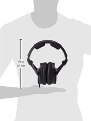 Sennheiser HD 280 PRO Closed-Back Around-Ear Collapsible Professional Studio Monitoring Headphones, for Recording & Mixing, 64 Ohms, Includes 6.3mm Stereo Jack Adaptor & 3m Coiled Cable - 0 Black