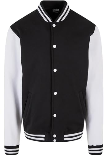 Urban Classics Men's 2-tone College Sweatjacket Sweat Jacket