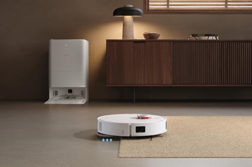 Xiaomi Robot Vacuum X20 Pro with 7000Pa Suction power, All-in-One Station, Auto Mop washing, Hot air drying, Auto dust collection, Carpet Detection, LDS Navigation, 160min Runtime, App & Voice Control