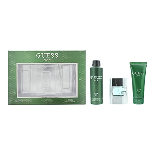 GUESS 3 Piece Gift Set For Men, 2.5 Oz