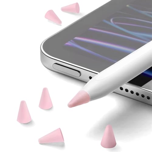 100pcs Silicone Nib Sleeves pen tips cover，4pcs Replacement Tips and 2pcs Silicone Pencil Case Compatible with Apple Pencil1/2/Pro/USB-C Suitable for iPencil Nib for iPad Pencil Accessories