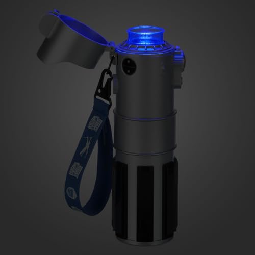 Disney Store Official LIGHTSABER Light-Up and Sound Water Bottle ? Star Wars, Housewarming Gifts For Men, Women, and Kids