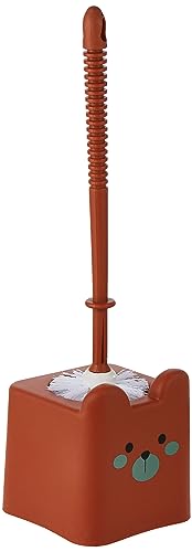 HOMEPRO Better Value for Better Living Home Pro Toilet Brush Set, Brown