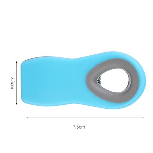 Vokowin 12 Pack Chip Bag Clip, Magnetic Food Clips, Kitchen Clips, Bag Clips for Food Storage For Fridge Snack Bags Food Storage Sealing Unfinished Snacks, Cereals (3 Color) (K195-12)