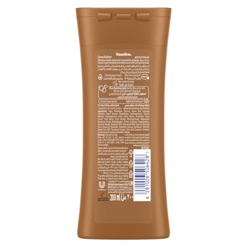 Vaseline Cocoa Radiant Body Lotion, 200ml