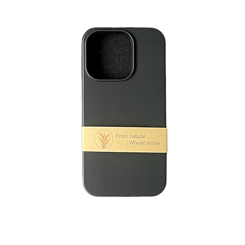 Enzee Tech iPhone 16 Pro / 16 Pro Max Mobile Phone Case - Biodegradable and Compostable - Plant Fiber and Soft TPU - Drop Protection Cover - Eco Friendly Zero Waste (Blue, iPhone 16 Pro Max)