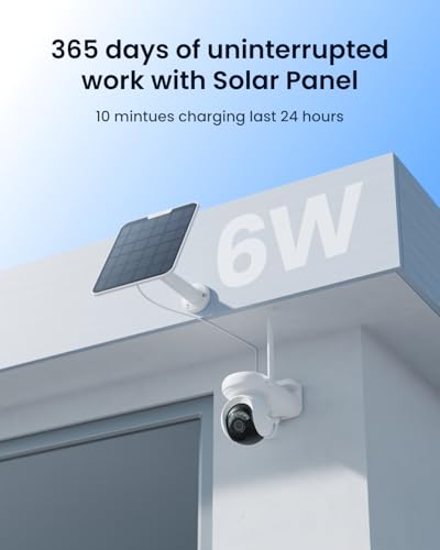 REOLINK Altas PT Ultra - 4K Solar Security Cameras Wireless Outdoor, 500 Days Battery Life, ColorX Night Vision, 360° Pan Tilt Auto Tracking, Dual-Band Wi-Fi 6 Cameras for Home Security
