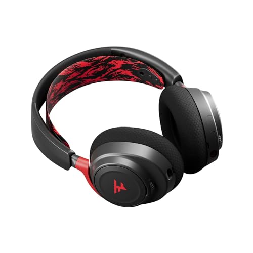 SteelSeries Arctis Nova 7 FaZe Clan Edition - Multi-Platform Premium Wireless Gaming Headset - Limited Edition - Dual Wireless 2.4 GHz & Bluetooth - 38 HR Fast Charge Battery - PC,PS,Mac,Mobile,Switch